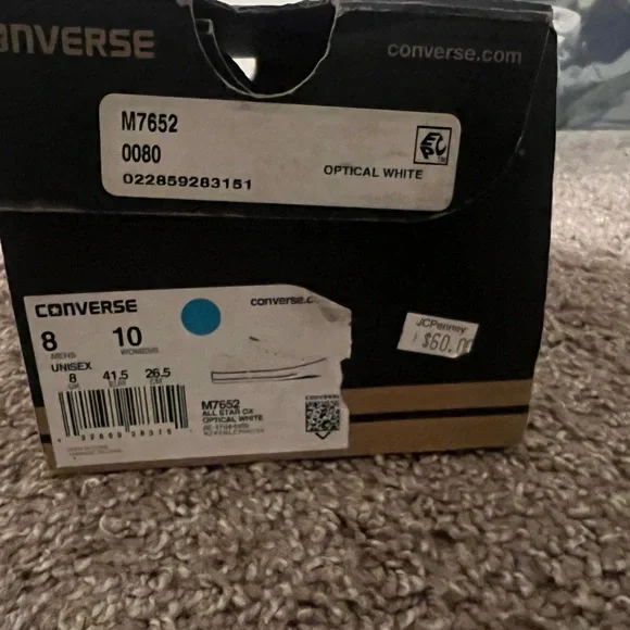 Converse Black and White Shoes - Picture 2 of 6